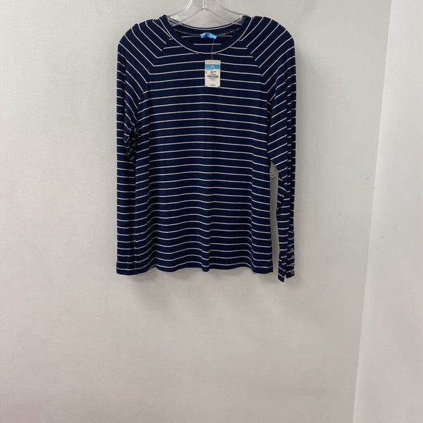 J MCLAUGHLIN WOMEN'S TOP navy white mix L
