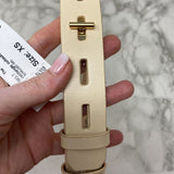 Club Monaco WOMEN'S BELT cream XS