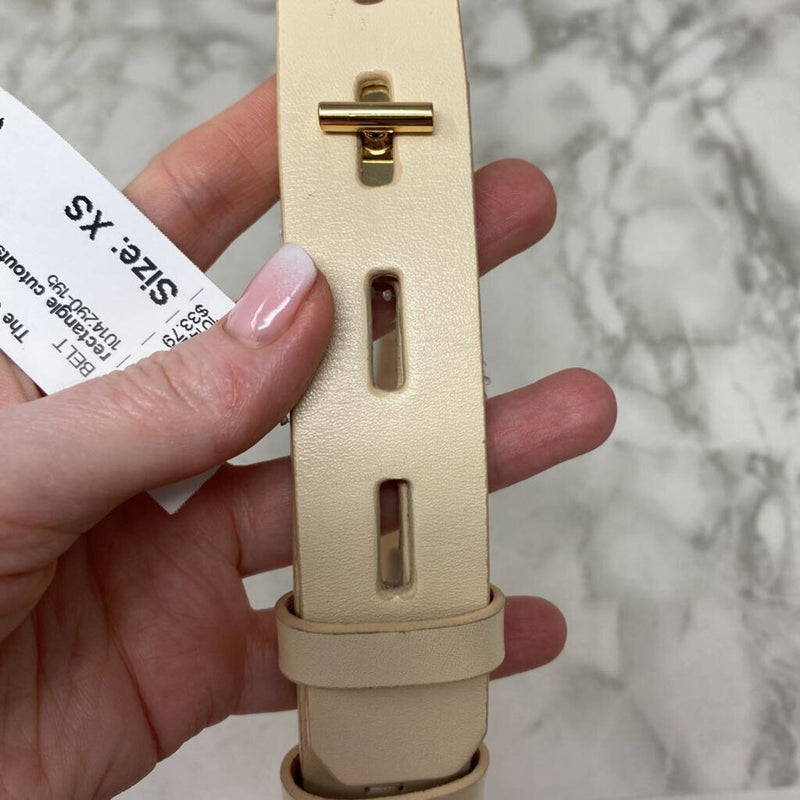 Club Monaco WOMEN'S BELT cream XS