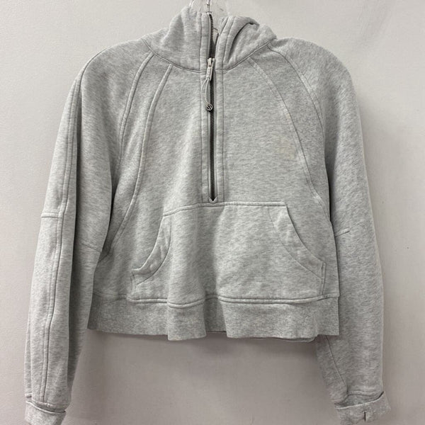 LULULEMON WOMEN'S ACTIVE TOP light grey XS/S