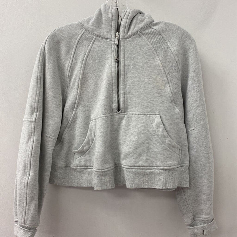 LULULEMON WOMEN'S ACTIVE TOP light grey XS/S