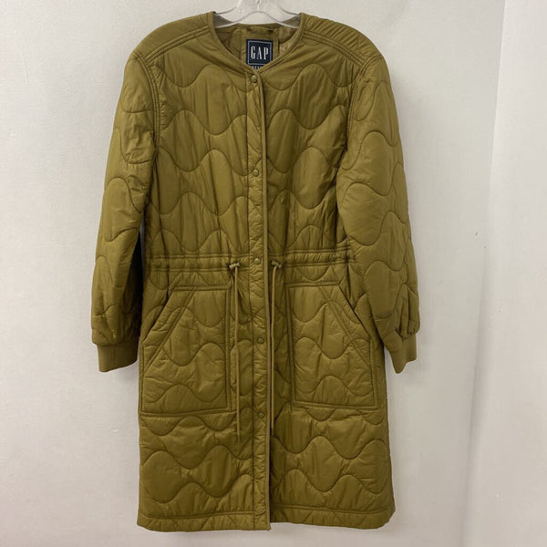 GAP WOMEN'S COAT olive green S