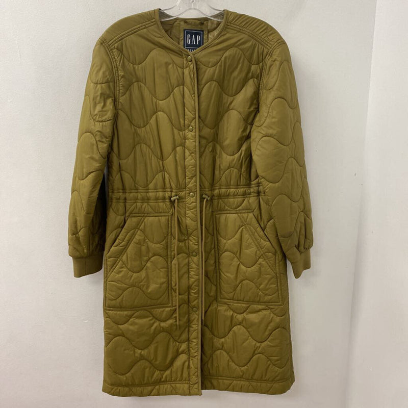 GAP WOMEN'S COAT olive green S