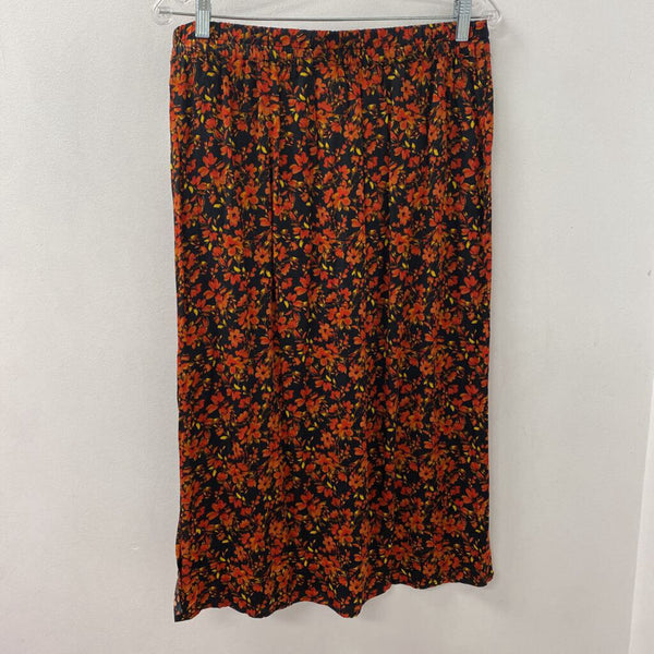 GAP WOMEN'S SKIRT black orange mix L