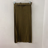 ZARA WOMEN'S SKIRT olive green M