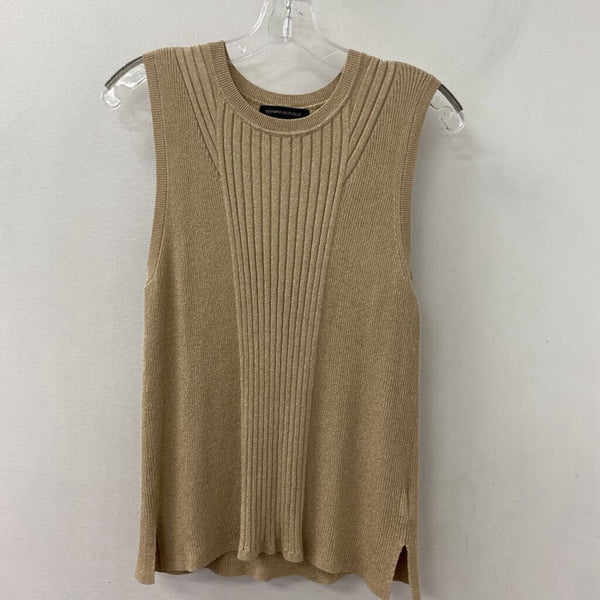 Banana Republic WOMEN'S TOP gold M