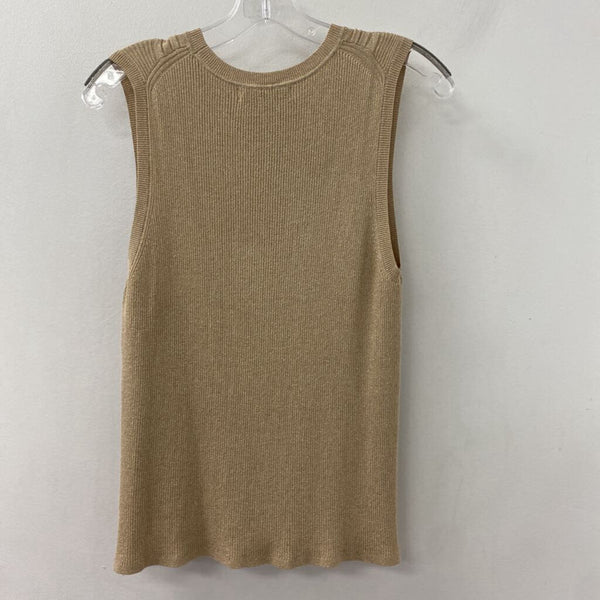 Banana Republic WOMEN'S TOP gold M