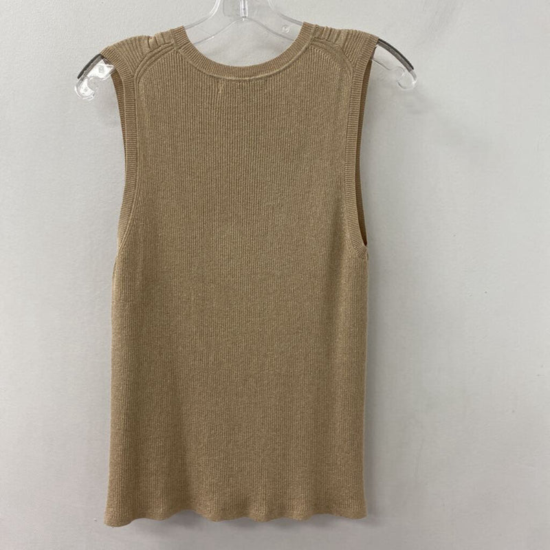 Banana Republic WOMEN'S TOP gold M