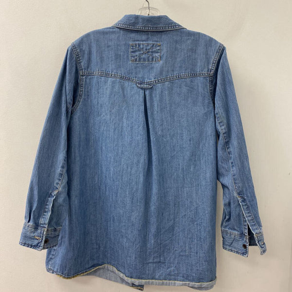 ASOS WOMEN'S BLOUSE/SHIRT blue 8