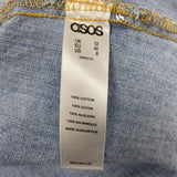 ASOS WOMEN'S BLOUSE/SHIRT blue 8