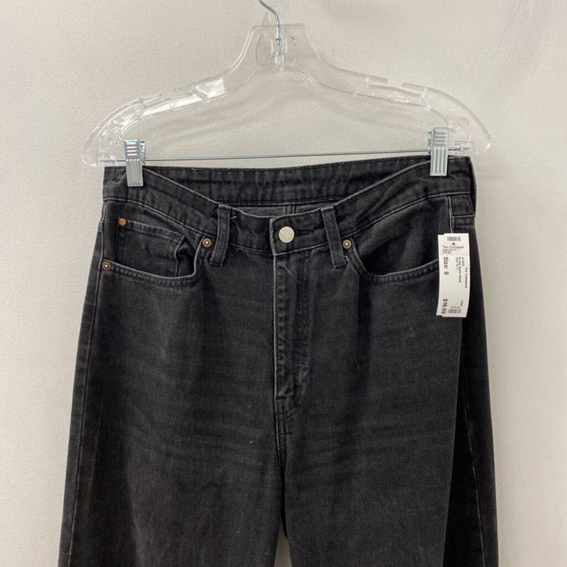 H&M WOMEN'S JEANS black 8