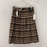 SUNDAY BEST WOMEN'S SKIRT brown tan cream mix 4