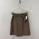 CONTEMPORAINE simons WOMEN'S SKIRT black tan mix 0