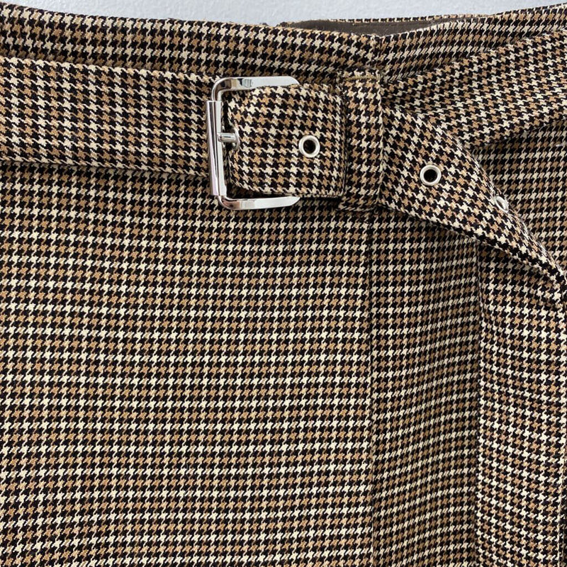 CONTEMPORAINE simons WOMEN'S SKIRT black tan mix 0