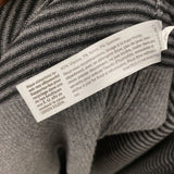 EILEEN FISHER WOMEN'S PLUS TOP grey black 1X