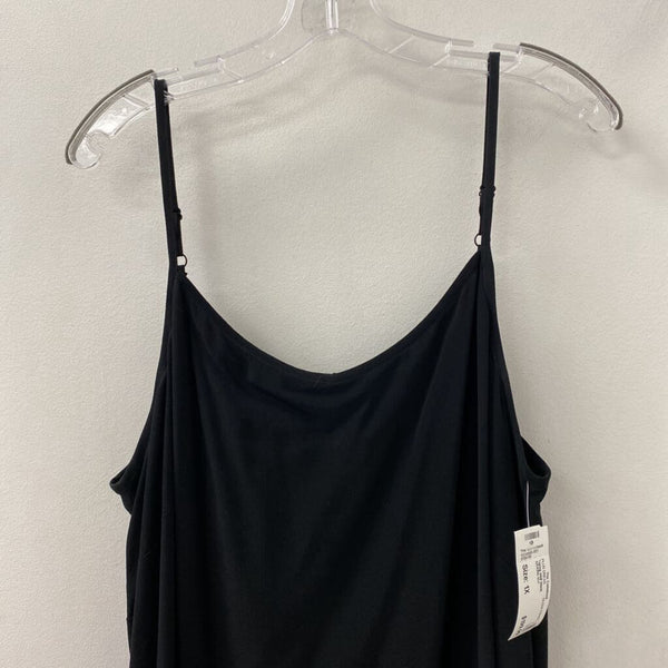EILEEN FISHER WOMEN'S PLUS DRESS black 1X