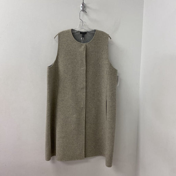 EILEEN FISHER WOMEN'S BLAZER/JACKET grey XL