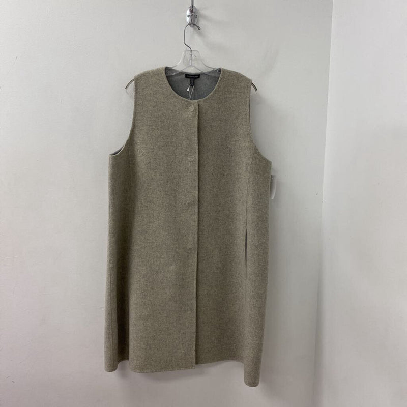 EILEEN FISHER WOMEN'S BLAZER/JACKET grey XL