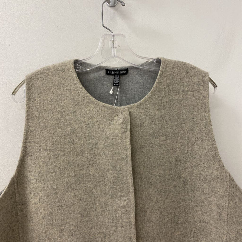 EILEEN FISHER WOMEN'S BLAZER/JACKET grey XL
