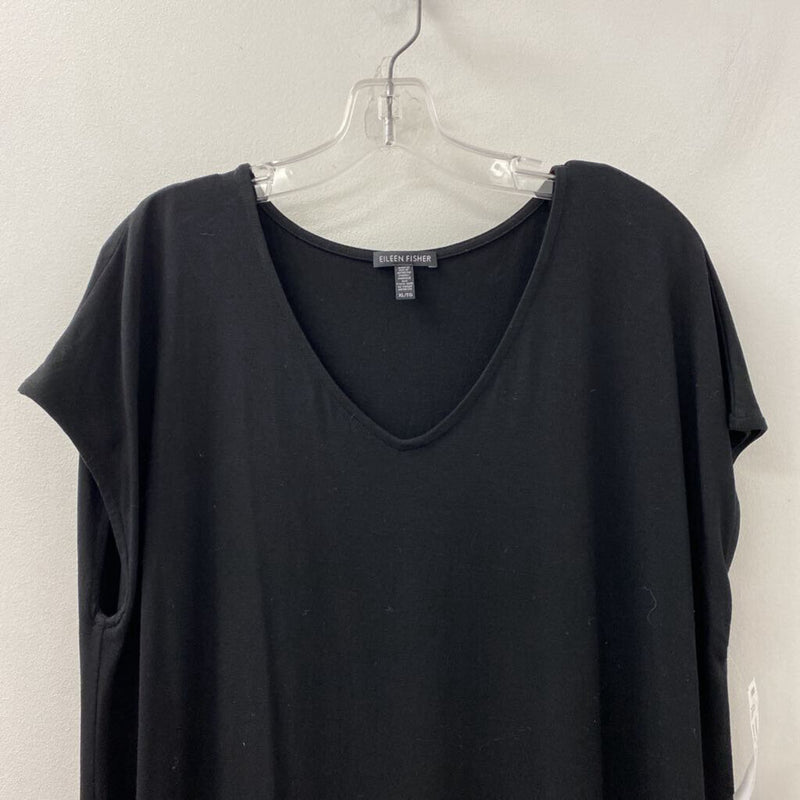 EILEEN FISHER WOMEN'S DRESS black XL