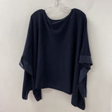 ALPHA INDUSTRIES WOMEN'S PONCHO/CAPE navy O/S