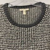 EILEEN FISHER WOMEN'S SWEATER white grey L