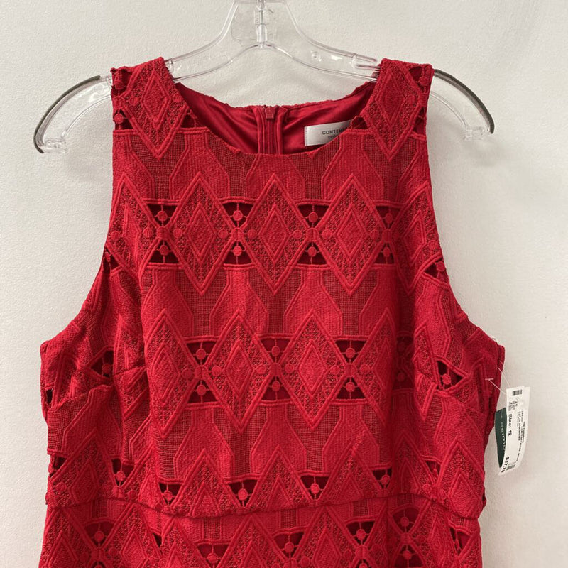 CONTEMPORAINE simons WOMEN'S DRESS red 12