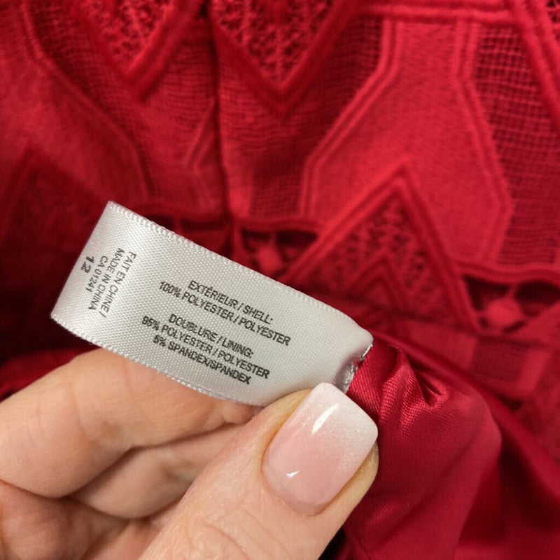 CONTEMPORAINE simons WOMEN'S DRESS red 12