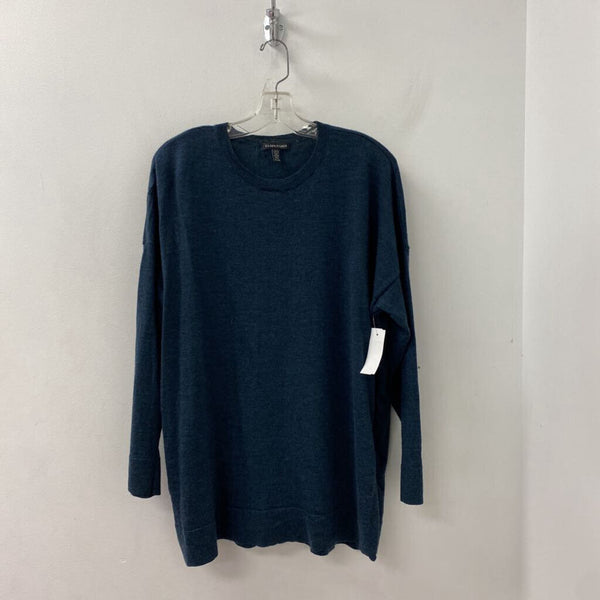 EILEEN FISHER WOMEN'S SWEATER teal blue XL