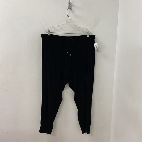EILEEN FISHER WOMEN'S PANTS black XL