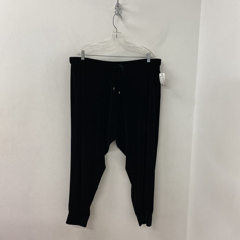 EILEEN FISHER WOMEN'S PANTS black XL