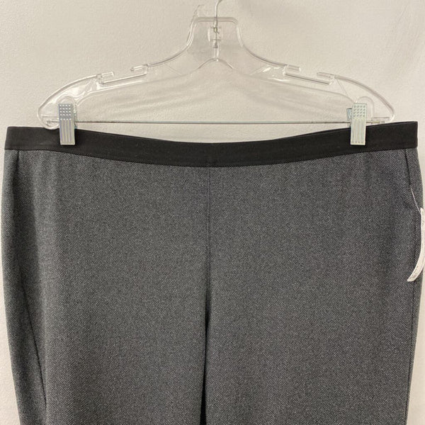 EILEEN FISHER WOMEN'S PANTS black charcoal XL