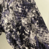 JNY jones new york WOMEN'S TOP snake print w/purple XL