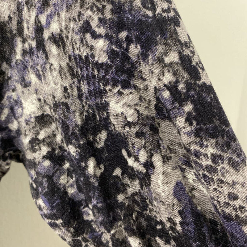 JNY jones new york WOMEN'S TOP snake print w/purple XL