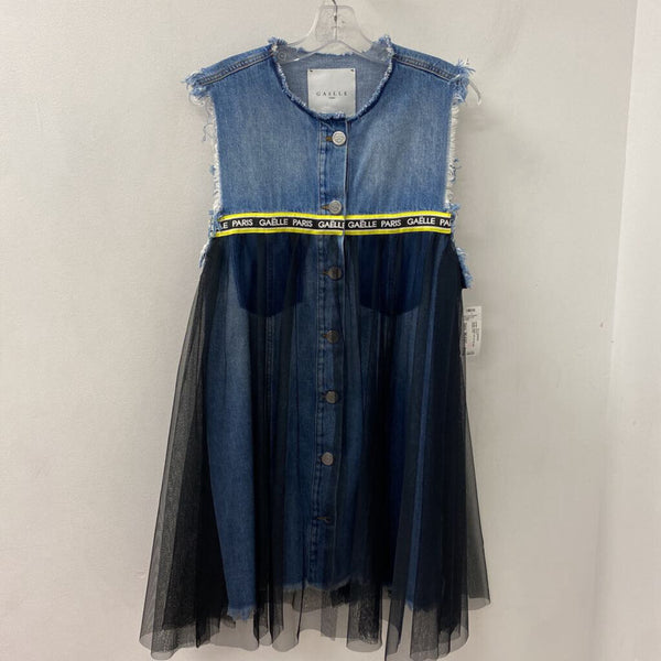 WOMEN'S DENIM JACKET blue black M/42IT