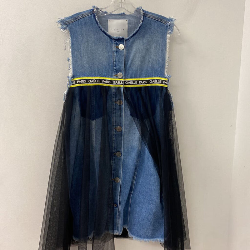 WOMEN'S DENIM JACKET blue black M/42IT