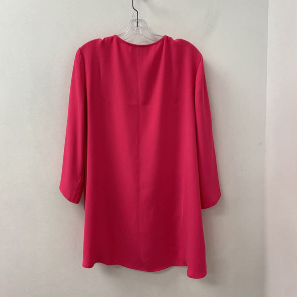 JOSEPH RIBKOFF WOMEN'S PLUS TOP pink 18