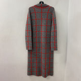 JOHN + JENN WOMEN'S CARDIGAN grey red mix S