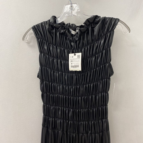 ZARA WOMEN'S DRESS black XS