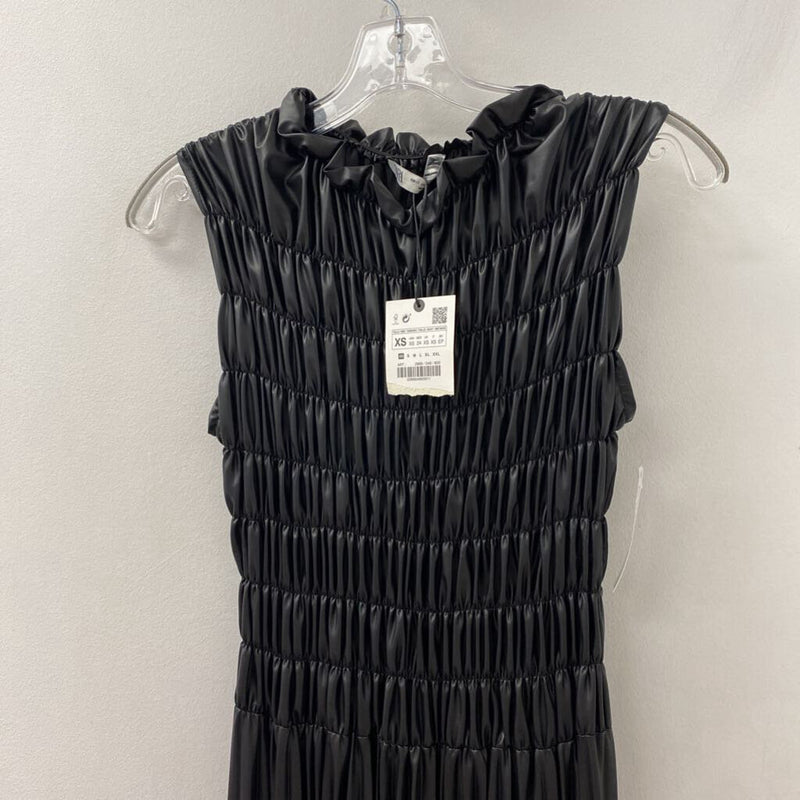 ZARA WOMEN'S DRESS black XS