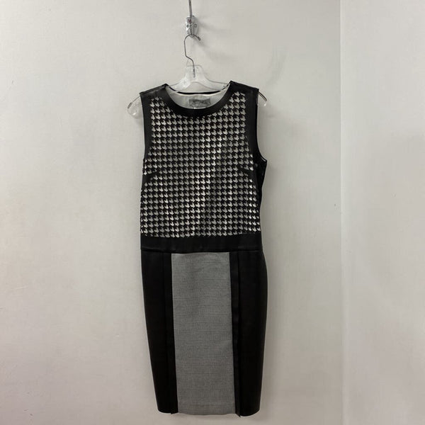 SPORTMAX WOMEN'S DRESS black white mix 10