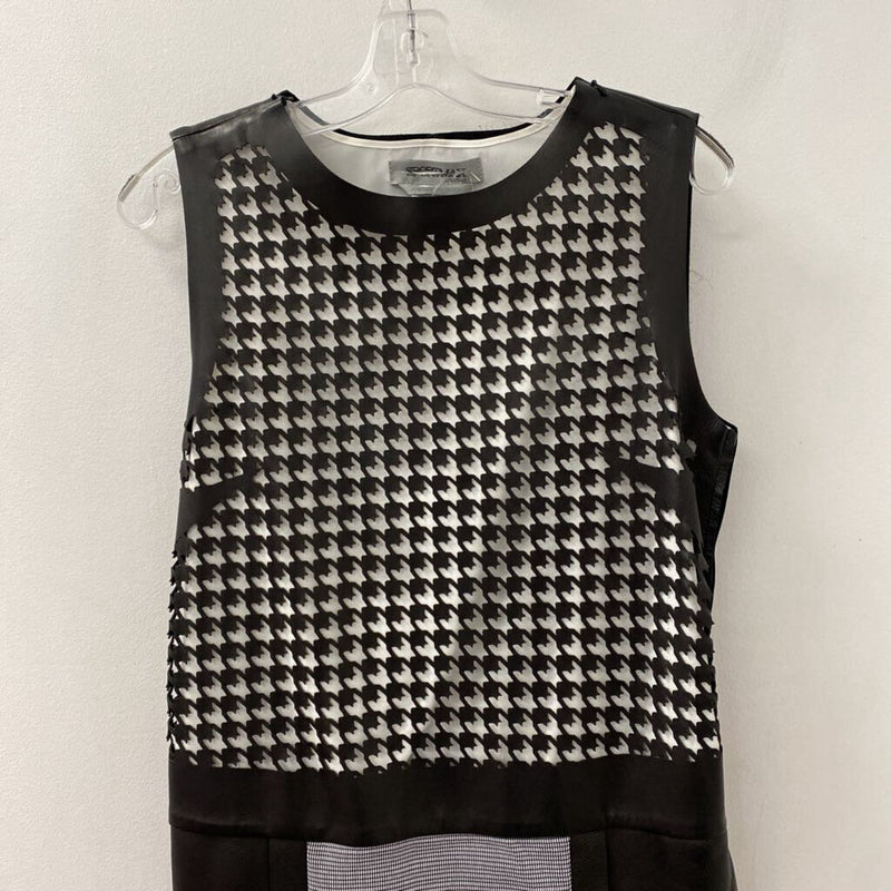 SPORTMAX WOMEN'S DRESS black white mix 10