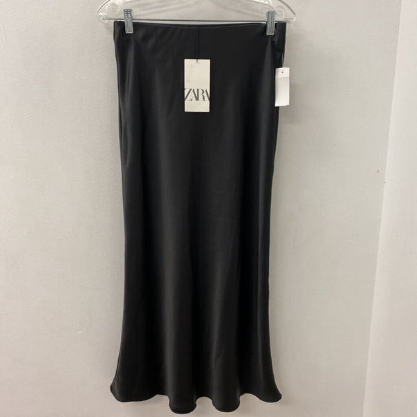 ZARA WOMEN'S SKIRT black S