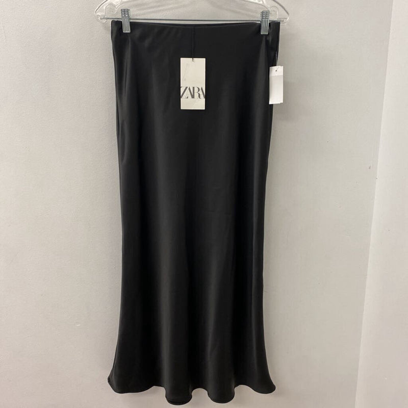 ZARA WOMEN'S SKIRT black S