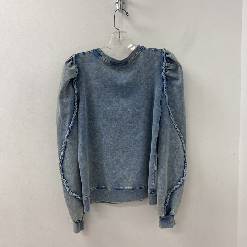 GENERATION LOVE new york WOMEN'S SWEATER blue S