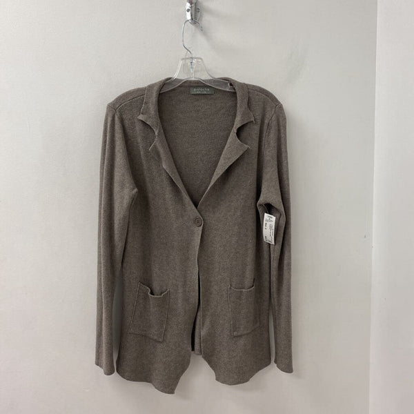 PISTACHE WOMEN'S CARDIGAN dark taupe S