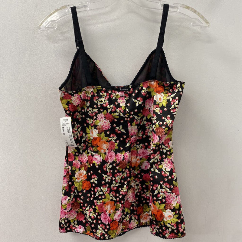 DOLCE & GABBANA WOMEN'S TANK/CAMI black pink multi mix M