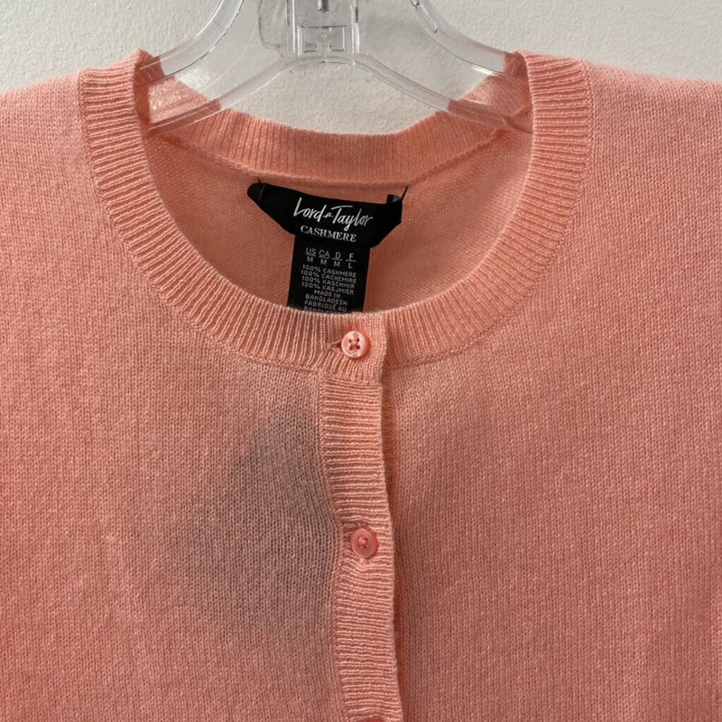 Lord & Taylor WOMEN'S CASHMERE pink M