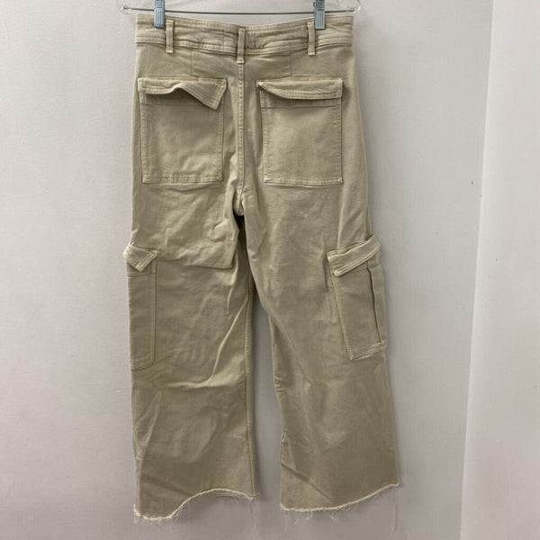 ZARA WOMEN'S PANTS mushroom 10