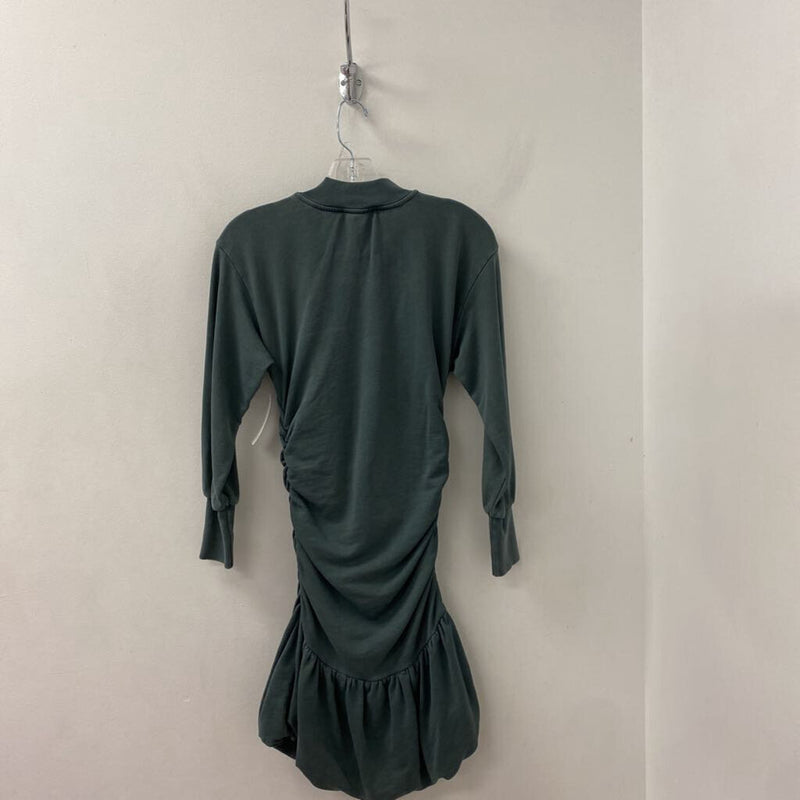 Something Navy WOMEN'S DRESS dark teal XXS